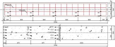 Flexural behavior of a UHPC slab - FRP truss hybrid beam implementing a novel FRP joint and tailored shear connector